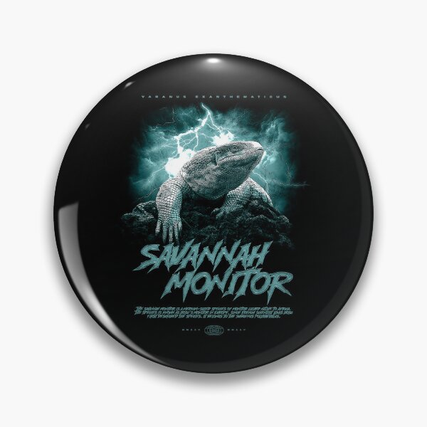 Item preview, Savannah Monitor Modern Streetwear Reptile Keeper designed and sold by JRRTs.