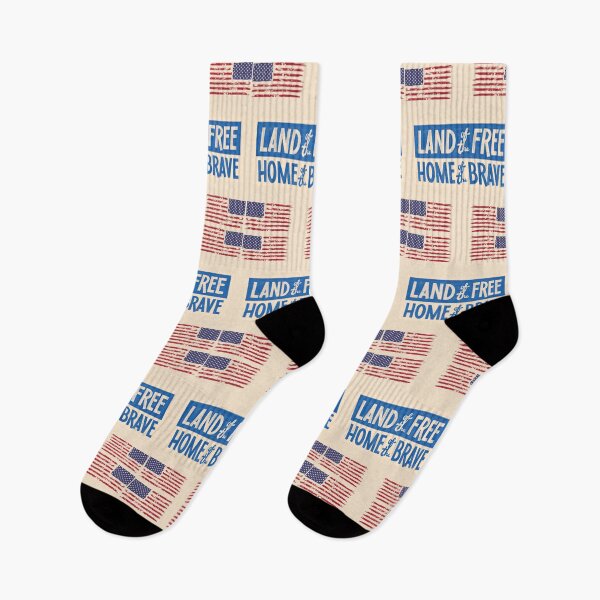 Item preview, America: Land of the free home of the brave designed and sold by Merch By Adam.