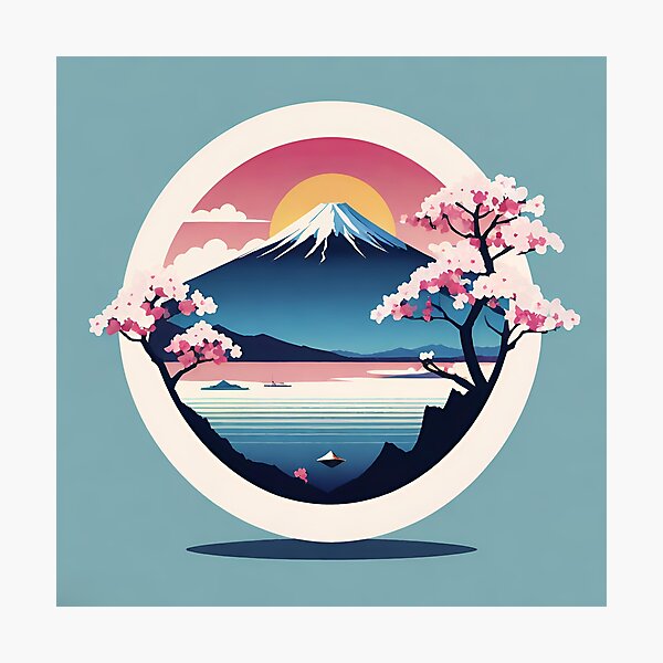 Item preview, Beauty of Mount fuji  designed and sold by Tanishq404.