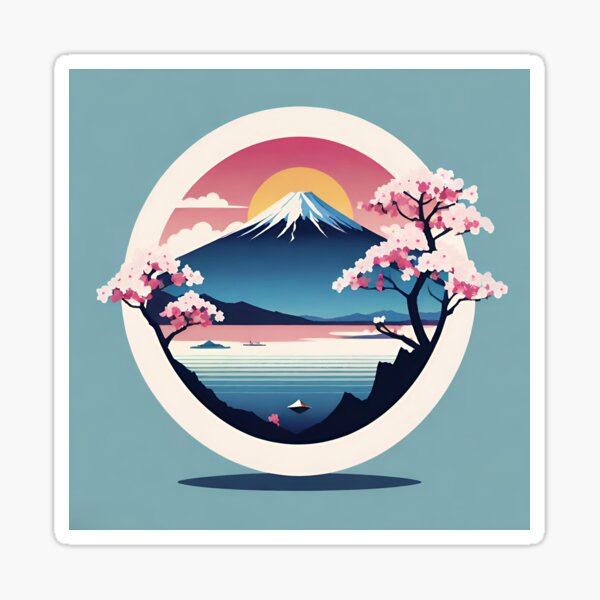 Item preview, Beauty of Mount fuji  designed and sold by Tanishq404.