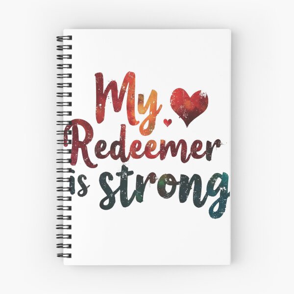 Item preview, My Redeemer is Strong, Heart Art  designed and sold by Faithloveshop.