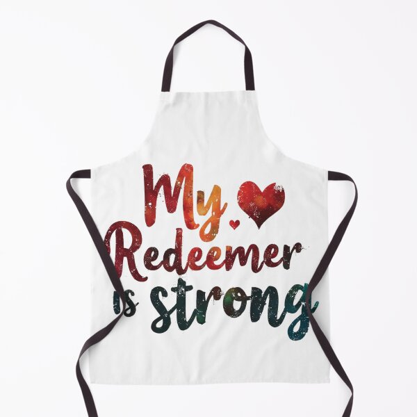 Item preview, My Redeemer is Strong, Heart Art designed and sold by Faithloveshop.