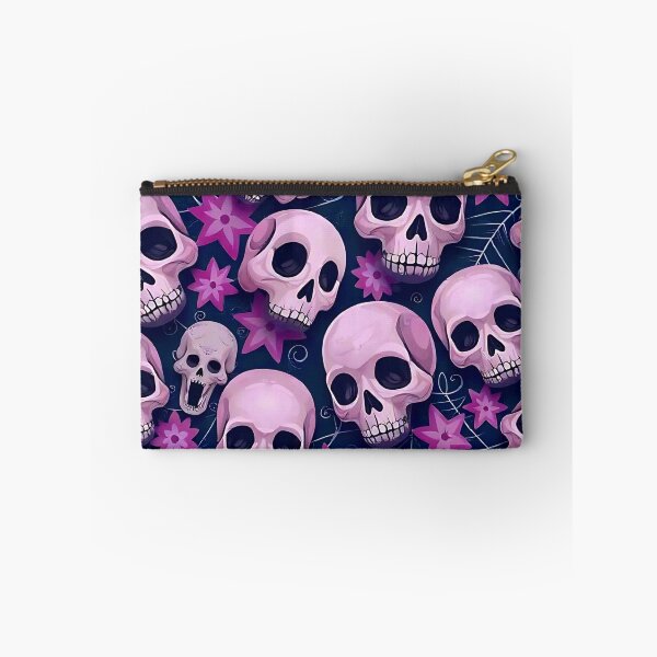 Item preview, Full pattern pink skulls designed and sold by WhereHopeBlooms.
