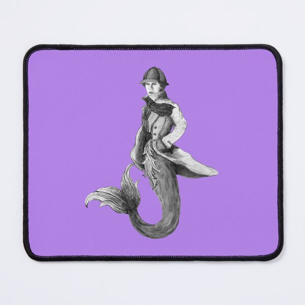 Item preview, Merlock Holmes - Sherlock the Mermaid designed and sold by Idle Handmade.