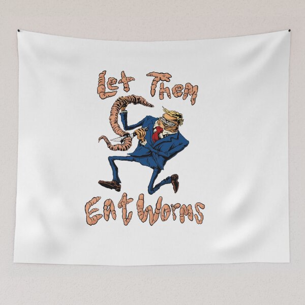 Item preview, Let Them Eat Worms designed and sold by planetziltar.