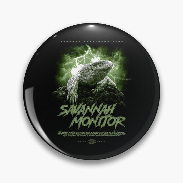 Artikelvorschau, Savannah Monitor Modern Streetwear Reptilienhalter entworfen und verkauft von JRRTs.
