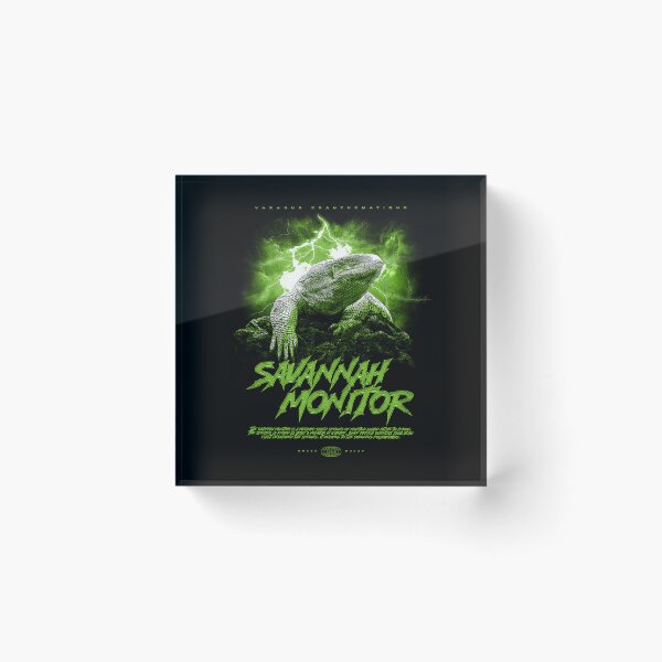 Item preview, Savannah Monitor Modern Streetwear Reptile Keeper designed and sold by JRRTs.