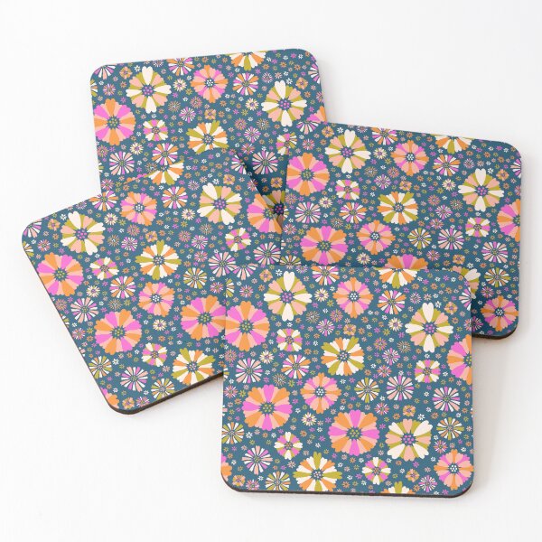 Item preview, Ditsy Spring Party Thrown Confetti Flowers - Colorful designed and sold by colorofmagic.