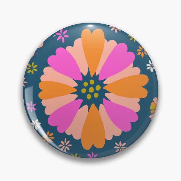 Item preview, Ditsy Spring Party Thrown Confetti Flowers - Colorful designed and sold by colorofmagic.