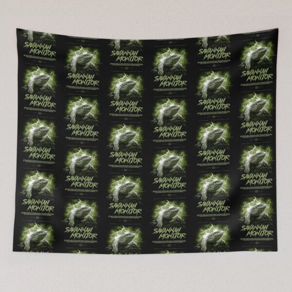 Item preview, Savannah Monitor Modern Streetwear Reptile Keeper designed and sold by JRRTs.