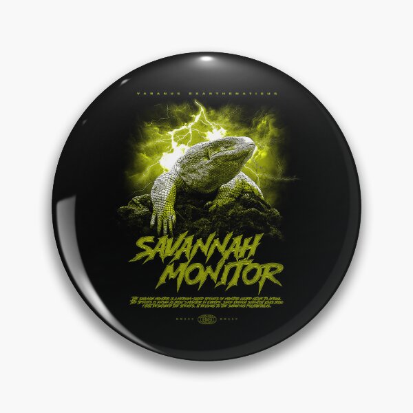 Item preview, Savannah Monitor Modern Streetwear Reptile Keeper designed and sold by JRRTs.