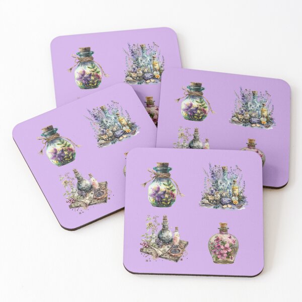 Item preview, Witchy Ostara Jars Sticker Pack designed and sold by J A Flanagan.