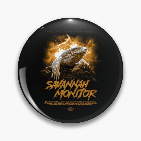 Item preview, Savannah Monitor Modern Streetwear Reptile Keeper designed and sold by JRRTs.