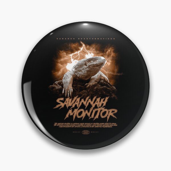 Item preview, Savannah Monitor Modern Streetwear Reptile Keeper designed and sold by JRRTs.