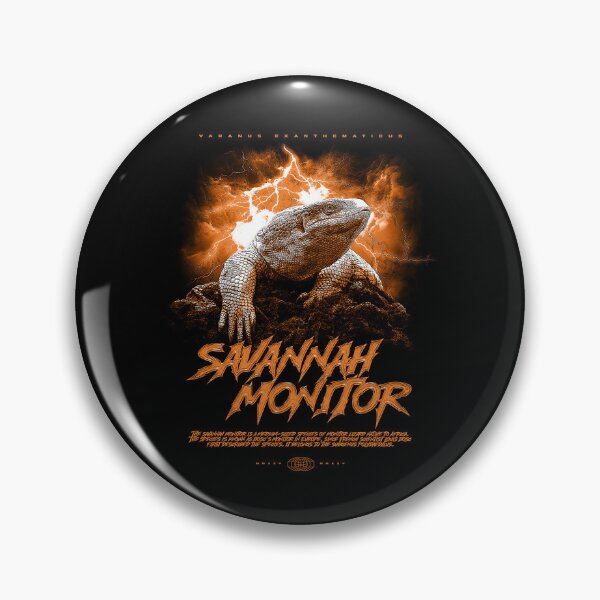Item preview, Savannah Monitor Modern Streetwear Reptile Keeper designed and sold by JRRTs.