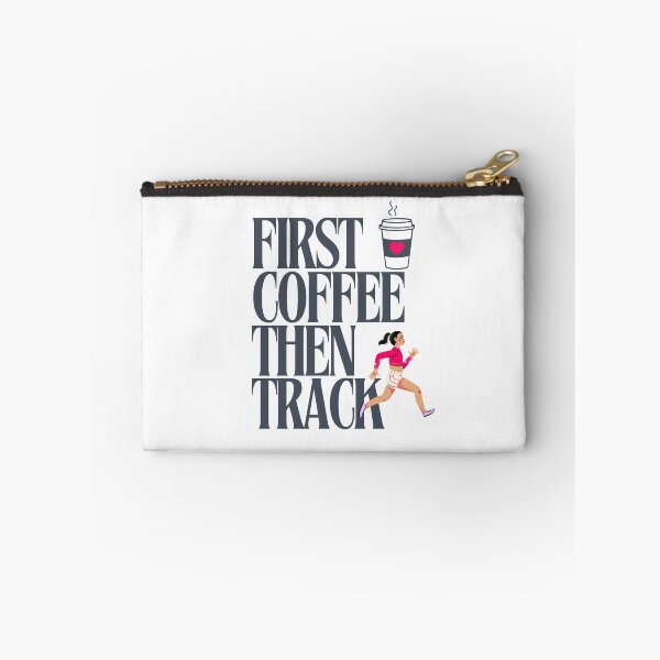 Item preview, First Coffee Then Track designed and sold by Double7Designs.