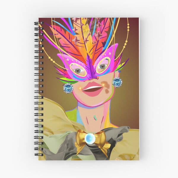 Item preview, Carnival Elegance: A Masquerade of Colors designed and sold by tinkeybabes.