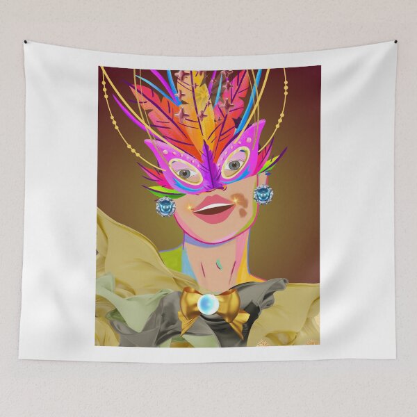Item preview, Carnival Elegance: A Masquerade of Colors designed and sold by tinkeybabes.