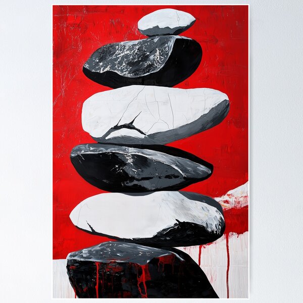 Item preview, 1326 Stones Stacking designed and sold by nikoart001.