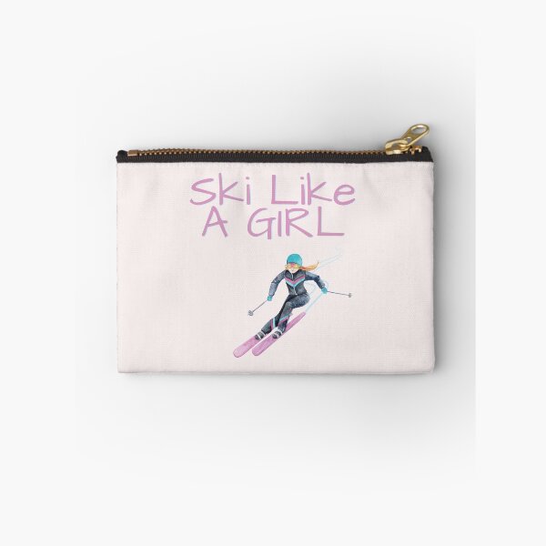 Item preview, Ski Like A Girl designed and sold by Double7Designs.