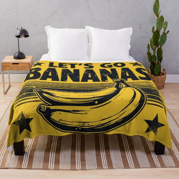 Item preview, Funny Let's Go Bananas Distressed Grunge Meme designed and sold by Blok45.