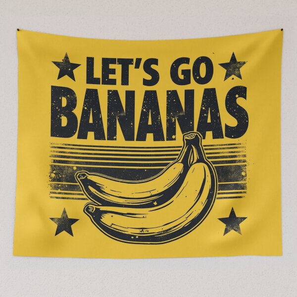 Item preview, Funny Let's Go Bananas Distressed Grunge Meme designed and sold by Blok45.