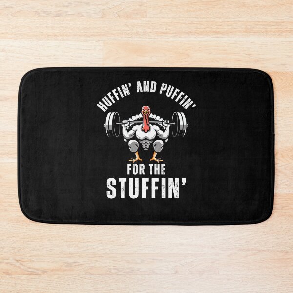 Item preview, Huffin and Puffin for the stuffin funny thanksgiving humor designed and sold by snowry.