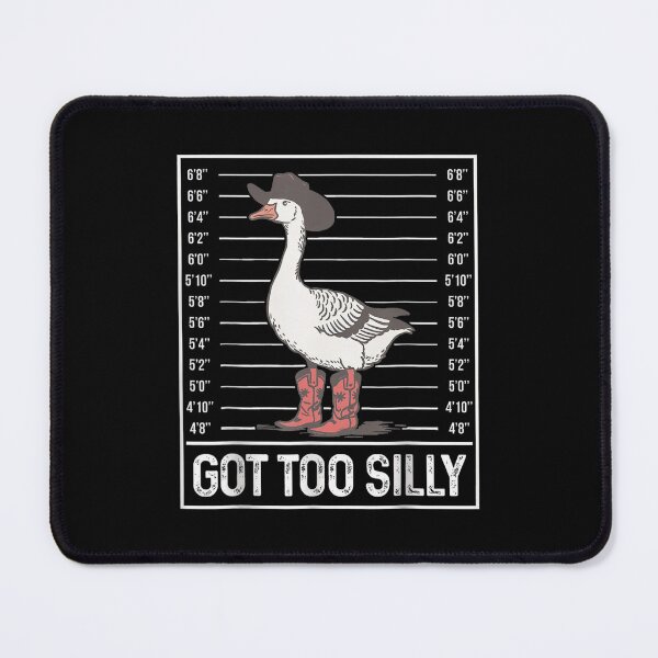 Item preview, Retro Cowgirl Boots Goose Got Too Silly Goose Funny Meme designed and sold by FantasyFablesC.