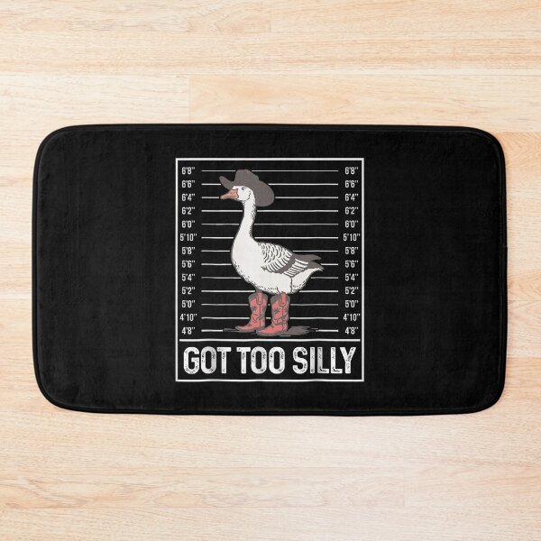 Item preview, Retro Cowgirl Boots Goose Got Too Silly Goose Funny Meme designed and sold by FantasyFablesC.