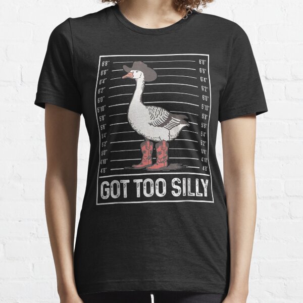 Aperçu de l'œuvre Bottes de cow-girl rétro Goose est devenue trop idiote Goose Meme drôle créée et vendue par FantasyFablesC.