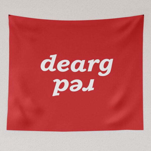 Item preview, red | dearg Scottish Gaelic (Gàidhlig) translation designed and sold by Mamaidh Made.