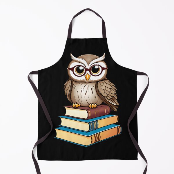 Item preview, Wise Owl on Books – Perfect for Book Lovers & Scholars designed and sold by UniversalFlair.