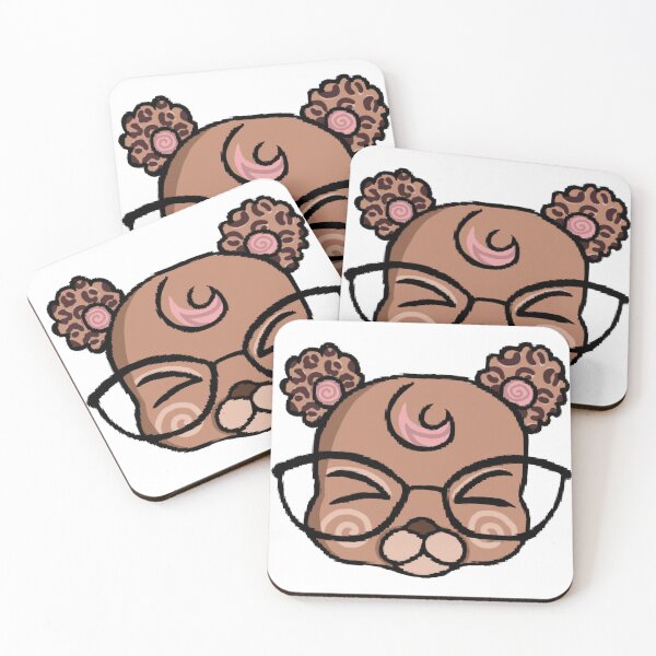 Item preview, Silly leopard bear with glasses designed and sold by Fuchsiella.