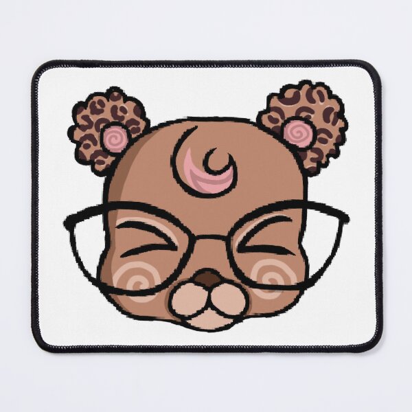 Item preview, Silly leopard bear with glasses designed and sold by Fuchsiella.