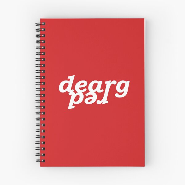 Item preview,  red | dearg Scottish Gaelic (Gàidhlig) translation font touching designed and sold by Mamaidh Made.