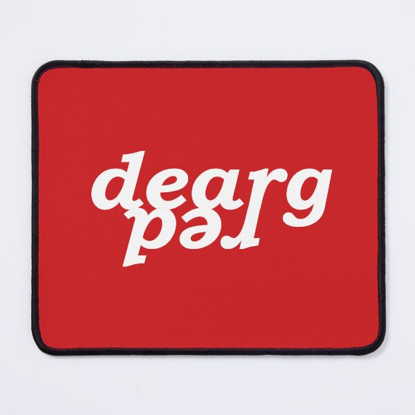 Item preview, red | dearg Scottish Gaelic (Gàidhlig) translation font touching designed and sold by Mamaidh Made.