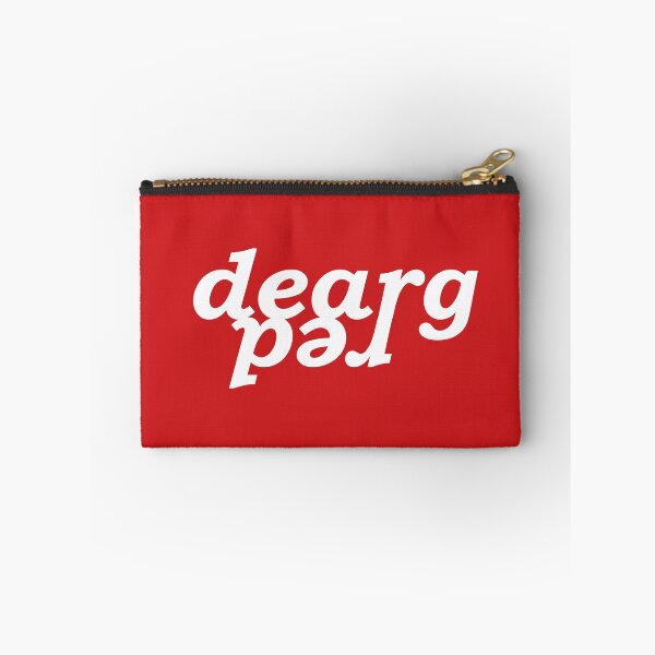 Item preview,  red | dearg Scottish Gaelic (Gàidhlig) translation font touching designed and sold by Mamaidh Made.