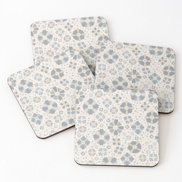 Item preview, Ditsy Spring Party Thrown Confetti Flowers - Neutral Colors designed and sold by colorofmagic.