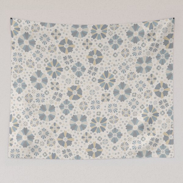 Item preview, Ditsy Spring Party Thrown Confetti Flowers - Neutral Colors designed and sold by colorofmagic.