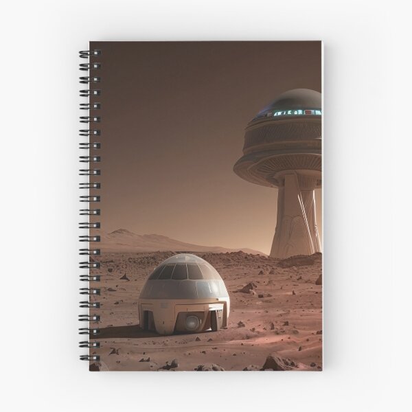 Item preview, The Beginning of Mars Colonization designed and sold by Z-Warsztatu.