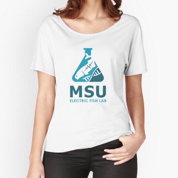 Item preview, MSU Electric Fish Lab Logo With Text designed and sold by MSU Electric Fish Lab.