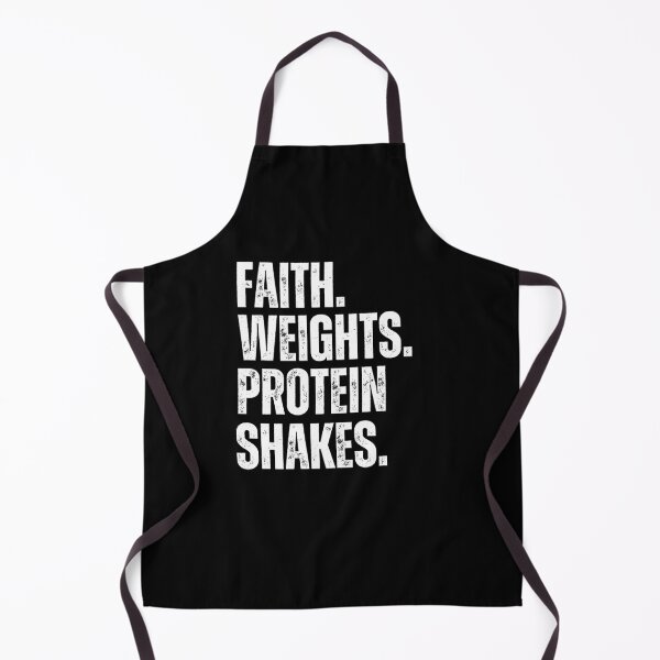 Item preview, Faith Weights Protein Shakes Christian workout designed and sold by snowry.