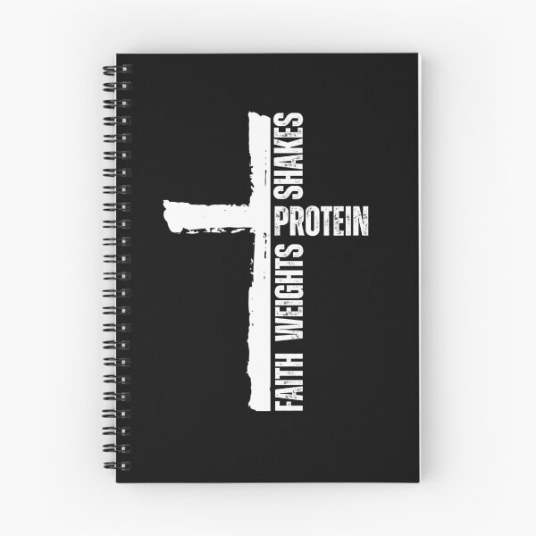 Item preview, Faith Weights Protein Shakes Christian gym cool cross designed and sold by snowry.