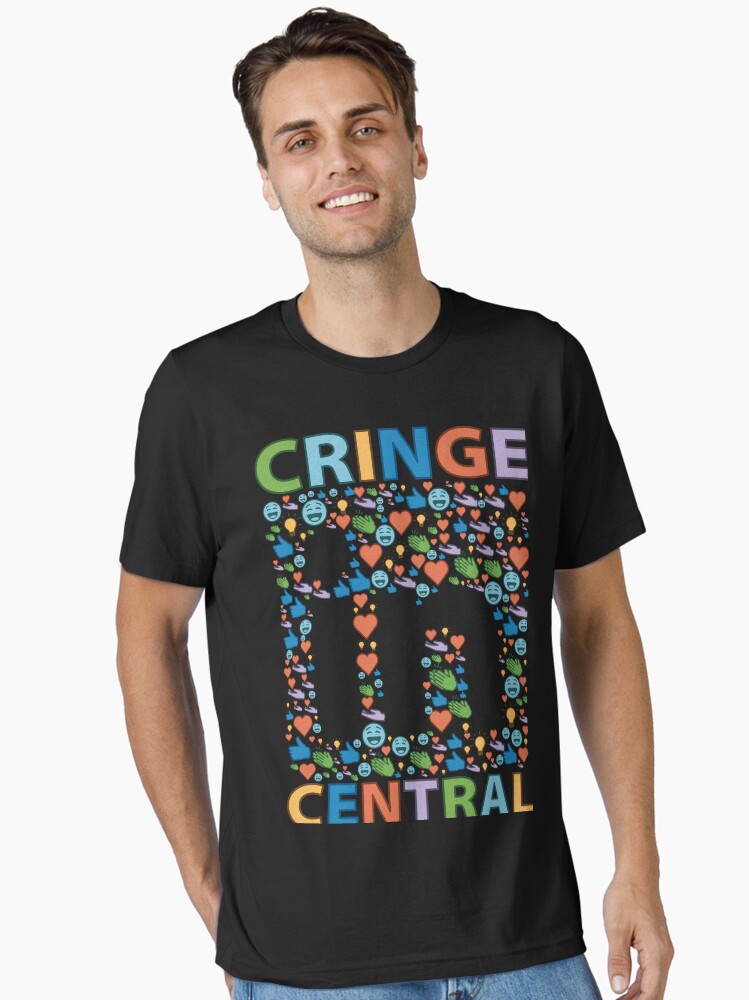 Thumbnail 1 of 7, Essential T-Shirt, Cringe Central designed and sold by v-nerd.