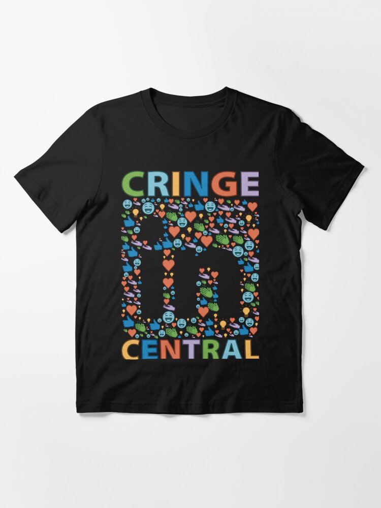 Thumbnail 3 of 7, Essential T-Shirt, Cringe Central designed and sold by v-nerd.