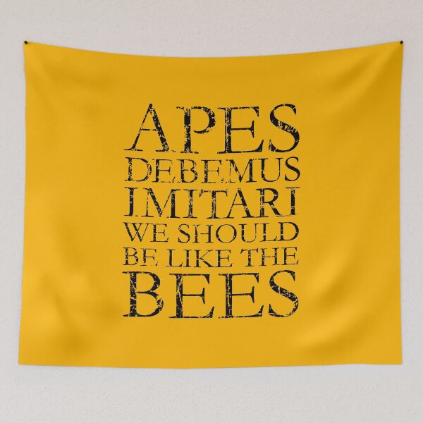 Item preview, APES DEBEMUS IMITARI - We Should Be Like The Bees designed and sold by theshirtshops.
