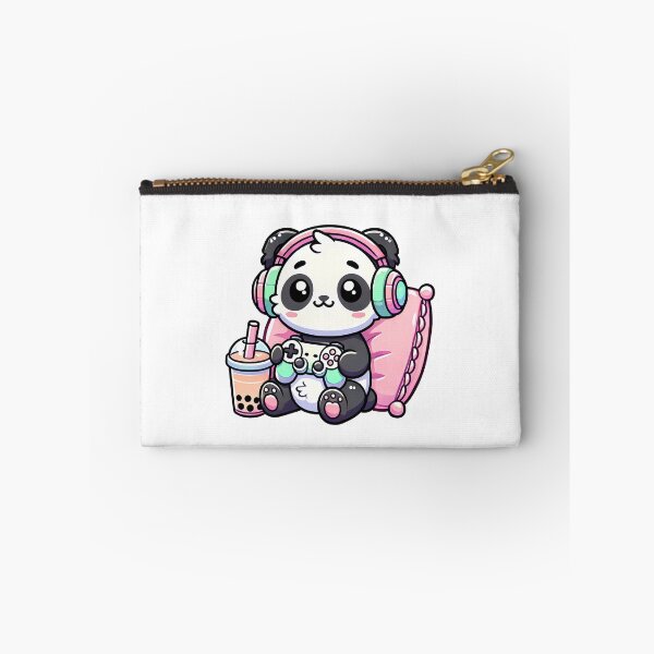 Aperçu de l'œuvre Panda mignon, amoureux des animaux de jeu créée et vendue par KD Merch.