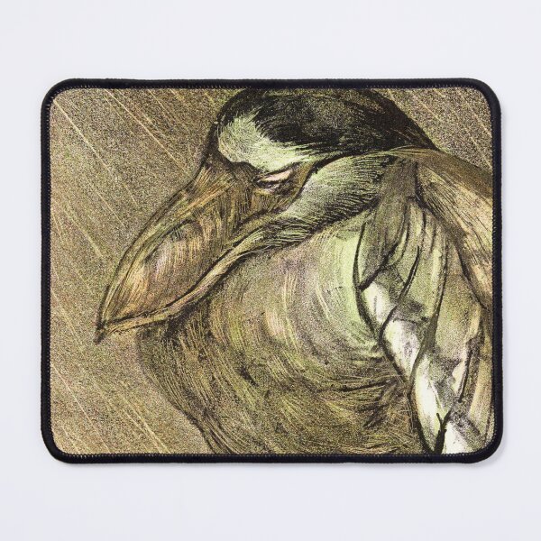 Item preview, Sea Bird in the rain - Schuitbekreiger in de regen (1878 - 1908) by Theo van Hoytema designed and sold by Vintage Designs +.