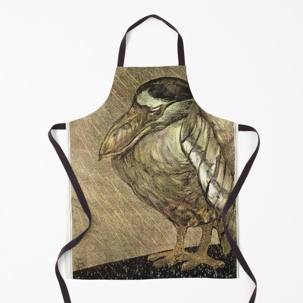 Item preview, Sea Bird in the rain - Schuitbekreiger in de regen (1878 - 1908)  by Theo van Hoytema designed and sold by Vintage Designs +.