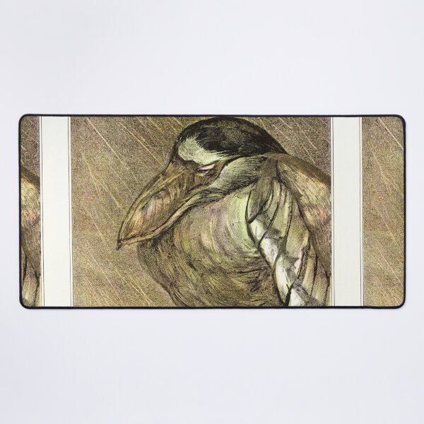 Item preview, Sea Bird in the rain - Schuitbekreiger in de regen (1878 - 1908)  by Theo van Hoytema designed and sold by Vintage Designs +.